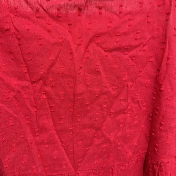 NWT Old Navy hot pink dress size large adjustable straps dot detail - Picture 5 of 6